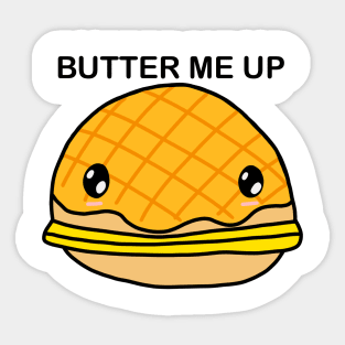 Butter Me Up Sticker